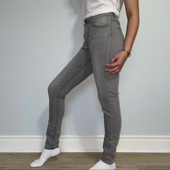 H&M GREY SKINNY JEANS - Picture 6 of 7